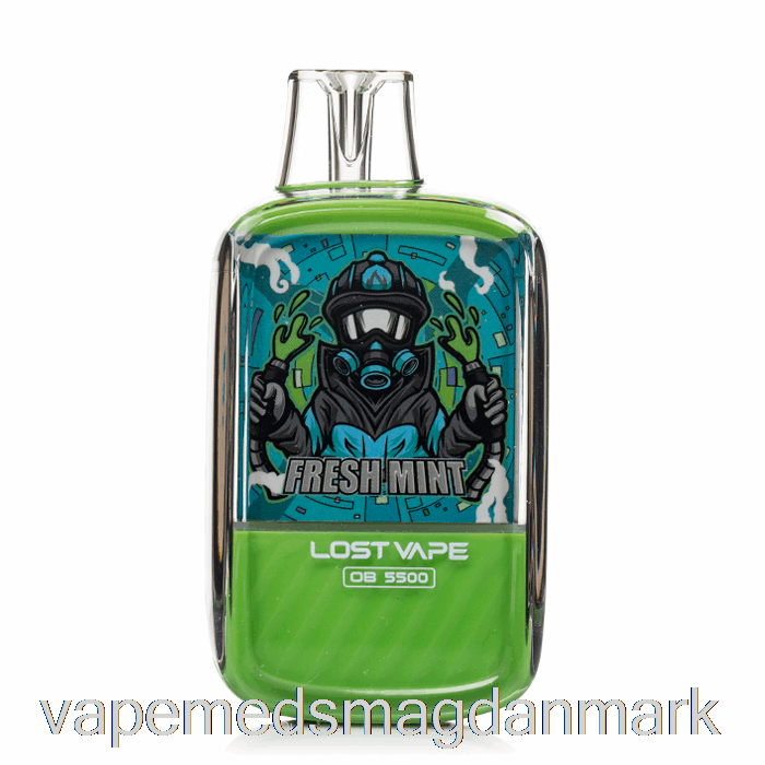 Vape Med Smag Lost Vape Ob5500 Engangs Frisk Mynte